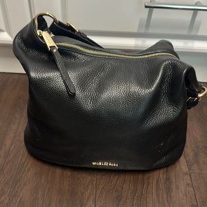 Michael Kors black leather purse
